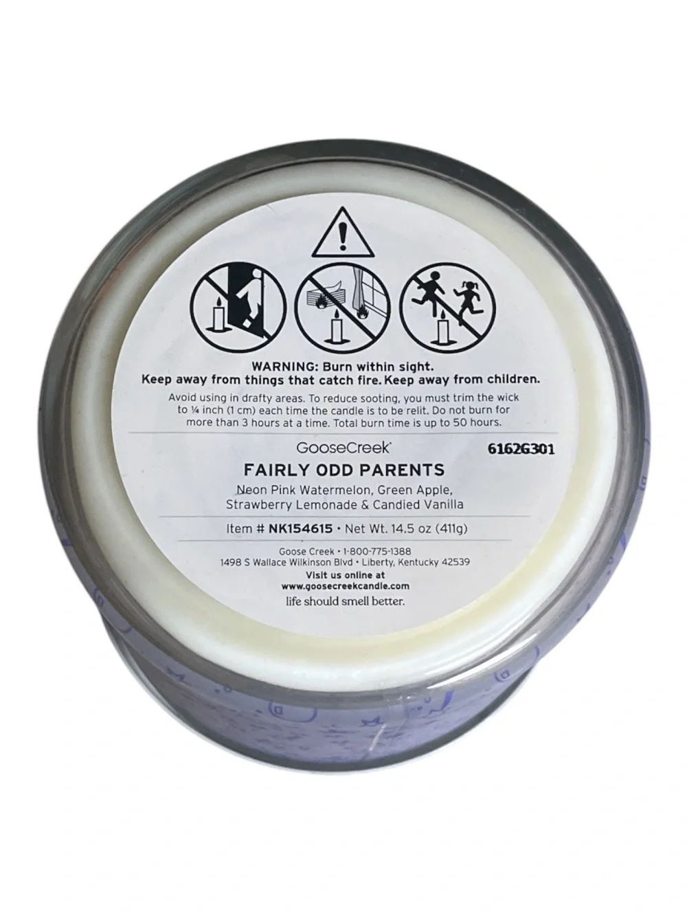 Nickelodeon Fairly Odd Parents 14.5 oz 3-wick Candle